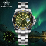 Super Stainless Steel Men 2115 Quartz Watches - Luxury 100m Waterproof Ceramic Bezel  Writwatches for Men