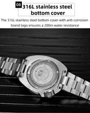 Sapphire Glass BWG9 Ultra-Bright Luminous 200m Waterproof Luxury Quartz Watches