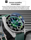 Super Blue Luminous 200M Waterproof Stainless Steel Sports Diving Quartz Watches