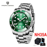 Luxury Brand Top Luxury Gold Automatic Mechanical Wrist Watch Men - Stainless Steel Waterproof New Men's Watches