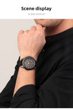 Maserati Luxury Watch Men's Sports Racing Success Series Fashion Multifunction Waterproof Silicone Strap Quartz Watch