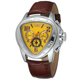 Top Class Mechanical Watches New Design Leather Strap Three Needles Automatic Waterproof Mechanical Watches for Men