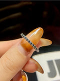 Real VVS1 D Colour Moissanite Diamond Stackable Rings Fine Jewellery