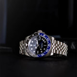 Luxury Famous Brand Sapphire Glass AR Coating Automatic with New Japan NH34 GMT Men Mechanical Watches for Men