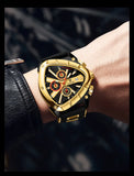 New Arrival Top Brand Luxury Waterproof Chronograph Luminous Casual Quartz Wristwatch Military Watches for Men