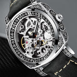 New Luxury Authentic Brand Carved Watches - Fully Automatic Hollowed Fashion Mechanical Watches - The Jewellery Supermarket