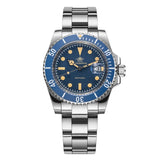 Mineral Glass 200m Water Resistance Luminous Hands/Markers 41mm Men's Quartz Watch