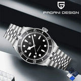 Luxury Design Luxury Men's Automatic Mechanical Top Sapphire Mirror NH35A Fashion Stainless Steel 10bar Wristwatch