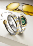 New! Top Brand Fashion Snake Bracelet Bangle Vogue Quartz Watches for Women