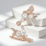 14 Karat Filled Gold Unique Pearl English Earrings for Women Daily Fine Jewellery