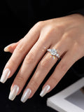 Marvelous 1CT VVS1 D Colour Moissanite Diamond Engagement Ring Fine Jewellery