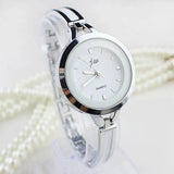 New Fashion Famous Brand Rose Gold Silver Colour Mesh Stainless Steel Dress Casual Quartz Ladies Watch - The Jewellery Supermarket