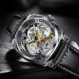 New Top Brand Luxury Fashion Business Skeleton Watch - Men's Waterproof Tourbillon Mechanical Watch - The Jewellery Supermarket