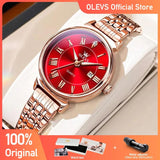 Luxury Classic Roman Scale Solid Stainless steel NEW Quartz Watches for Women Waterproof Date Women Wristwatches