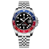 Top Brand 40mm Mechanical Watch Sapphire Glass 100M Waterproof Automatic Wristwatch