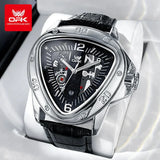 New Arrival Luxury Brand Men's Watches Triangle Big Dial Waterproof Watches for Men