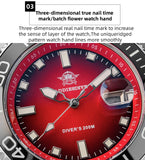 New Arrival Top Brand Super Luminous Quartz Wristwatch Stainless steel 200M Waterproof Men's Watches Ideal Present