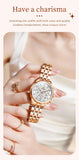 Luxury Fashion Brand Waterproof Luminous Multifunctional Chronograph Quartz Ladies Watches With Box - Ideal Gifts