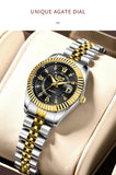 Top Brand Luxury Fashion Elegant Quartz Wristwatches, Creative Steel Waterproof Watches For Women - Ideal Gifts