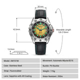 20ATM MIYOTA 8215 Top Accuracy 316L Steel Luminous Sapphire Diving Watches