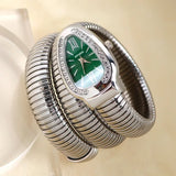 Awesome Unique Design Cross-Border Snake Shape Women's Fashion Watch - Creative Quartz Bracelet Watch