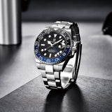 New Top Brand NH34 AR Coating Sapphire Glass Automatic Watch 100M Waterproof GMT Sports Mechanical Watches