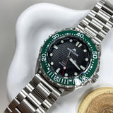 Solar Dive Luxury Quartz 316L Stainless Steel 300M Waterproof Diving Sport Watches