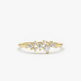 Remarkable GRA Certified Full Moissanite Diamonds Engagement Wedding Ladies Rings 925 Sterling Silver Fine Jewellery