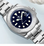 Black or Silver Finish 200m Diver BGW9 Luminous Men's Stainless Steel Quartz Watch