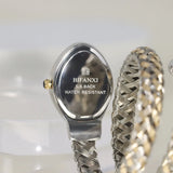 Unique Luxury Snake Gold Self Winding Classic Style Watch For Women