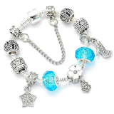 New Arrival European Crystal Bead Charm Bracelet for Women - Brand Bracelets Fashion Jewellery Gift - The Jewellery Supermarket