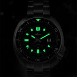 200M Waterproof 2115 Movement Ceramic Bezel Sapphire Crystal Luminous Diver Watch