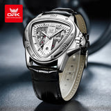 New Arrival Famous Brand Men's Watch Casual Fashion Triangle Large Dial Quartz Watch for Men.Ideal Gift