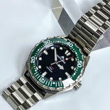 NEW Design Solar Powered Dive Quartz 300M Waterproof Sports Diving Steel Watch