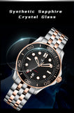 Miyota 8215 Waterproof Business Casual Sapphire Automatic Mechanical Watch