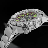 Super Luminous 20 Bar Waterproof Stainless Steel Sapphire Glass Mechanical Watch
