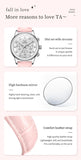 Luxury Fashion Brand Waterproof Luminous Multifunctional Chronograph Quartz Ladies Watches With Box - Ideal Gifts