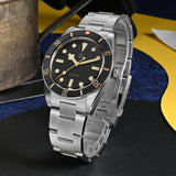 Sweep Second Movement Sapphire Crystal 20 Bar Waterproof  Luminous Watches