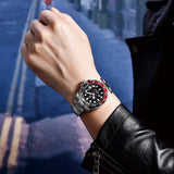 Luxury Brand New Arrival Luxury Mechanical Wristwatch Stainless Steel GMT Watch Sapphire Glass Men Watches
