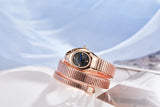 Luxury Fashion Ladies Snake Elegant Bracelet Watch Creative Personality Women's  Quartz Watch - Ideal  Gift