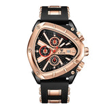New Arrival Top Brand Luxury Waterproof Chronograph Luminous Casual Quartz Wristwatch Military Watches for Men