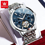 New High Quality Brand Multifunctional Waterproof Luminous Hollow Out Automatic Mechanical Watches