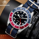 Luxury GMT515-24H Men's Watch Diver 200m Bubble Mirror Glass BGW9 Super Luminous Stainless Steel Men's Analog Watches