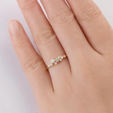 Remarkable GRA Certified Full Moissanite Diamonds Engagement Wedding Ladies Rings 925 Sterling Silver Fine Jewellery