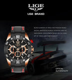 Famous Brand Sport Quartz Chronograph Military Style Luminous Date Mens Watches - Ideal Present - The Jewellery Supermarket