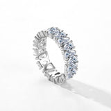 Luxury Water Drop AAAA Simulated Diamonds  Sparkling Prong Setting Ring - Wedding Engagement Fine Jewellery - The Jewellery Supermarket