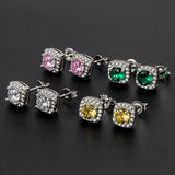 Luxury D Colour VVS1 Moissanite Diamonds Sterling Silver Stud Earrings