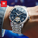 New High Quality Brand Multifunctional Waterproof Luminous Hollow Out Automatic Mechanical Watches