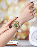 New! Top Brand Fashion Snake Bracelet Bangle Vogue Quartz Watches for Women