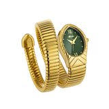 Famous Brand Dress Jewellery Fashion Quartz Snake Watch For Women